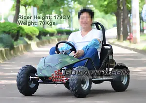 Stalen wielen met off-road banden groothandel elektrische go kart