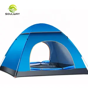 Grosir Tenda Berkemah Luar Ruangan Lapisan Tunggal Tahan Air UV Pantai Gelembung Berkemah PoP Up Tenda untuk Acara