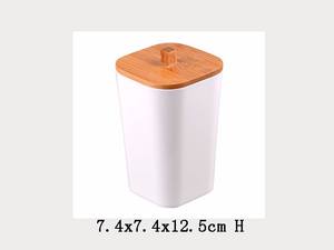 ขวดแปรงสีฟันพลาสติกสีขาวรูปทรงกรวย - Product Image 5