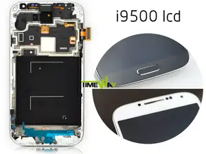 لسامسونج lcd s4 نسخة عالية في الهواتف النقالة( مع الاطار)