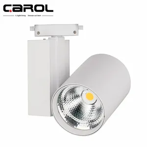 Soğuk beyaz gömme kolye 3 tel hattı 20 watt 40 watt cob spot led ray lambası