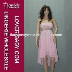 attraente che scorre silhouette pink lady vestito <span class=keywords><strong>da</strong></span> <span class=keywords><strong>sera</strong></span> esprimere più vestito <span class=keywords><strong>da</strong></span> <span class=keywords><strong>sera</strong></span> taglia - Product Image 1