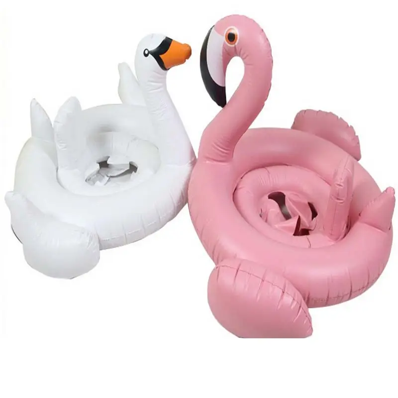 Eco-friendly PVC Material inflatable swan swimming floating for baby swimming pool float