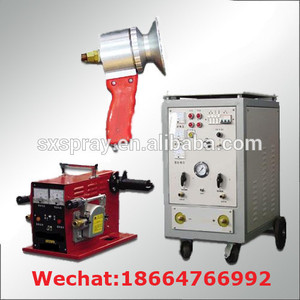 Máquina de pulverização de arco/equipamentos de revestimento de metal de Zinco, Arc aspersão térmica para revestimento de zinco, máquina de planta de fio de aço galvanizado