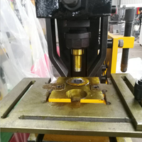 Machine à cisailler hydraulique de petite taille Q35Y-12, haute précision, multifonctionnelle pour la découpe et le poinçonnage de plaques métalliques avec une tension de 380V/220V