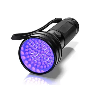 Factory Custom Uv 365nm Black Light Led Torch 51 Uv Flashlight