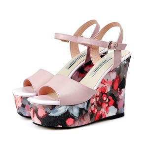 Rifornimento della fabbrica prezzo <span class=keywords><strong>basso</strong></span> sandalo delle donne scarpe moda <span class=keywords><strong>sandali</strong></span> <span class=keywords><strong>tacco</strong></span> alto per le signore del tallone di cuneo cinturino alla caviglia <span class=keywords><strong>sandali</strong></span> per le ragazze - Product Image 6