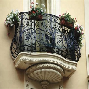 Balaustradas de hierro forjado escalera barandilla juliet balcón diseño para <span class=keywords><strong>la</strong></span> venta - Product Image 3
