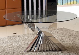 Bàn Ăn Tròn Bằng Kính Bộ Đồ Hiện Đại - Product Image 2