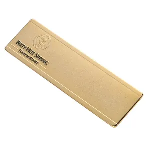 Mini Venta caliente de encargo marcador de metal para regalo, tarjeta de nombre