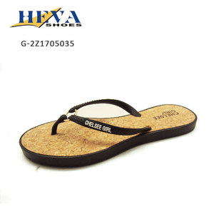 Selección multicolor dama suela corcho pu plantilla PVC Chanclas de verano zapatillas - Product Image 3