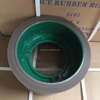 Produit essentiel de rouleau en caoutchouc de riz de 6 pouces monté sur tambour de fer dans le traitement du riz