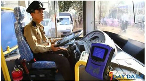 Lettore NFC RFID Smart Card Contactless Fisso Wireless 13.56Mhz per <span class=keywords><strong>MRT</strong></span>/LRT/BRT con Supporto USB/4G/GPS - Product Image 3