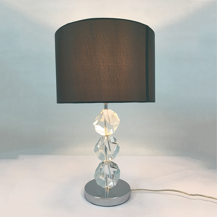 Оптовая продажа с завода, классическая настольная лампа с кристаллами, прикроватные столики для гостиной