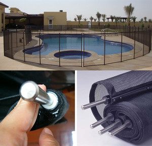 An Toàn Trẻ Em An Toàn Bể Bơi Hàng Rào Kim Loại Nhôm Hỗ Trợ Hàng Rào Hồ Bơi Tạm Thời ZNZ Hơn 10 Năm Kinh Nghiệm - Product Image 3