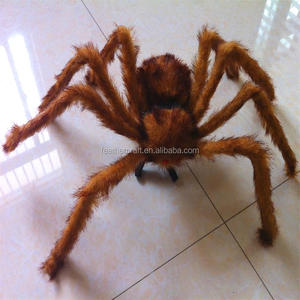 Nuovo Design <span class=keywords><strong>Ragno</strong></span> Gigante di Peluche <span class=keywords><strong>Colorato</strong></span> Fatto a Mano Decorazione Appesa per Halloween - Product Image 6