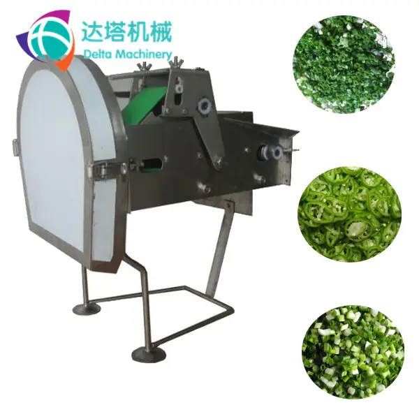Green onion chopping machine/ Leek cutting equipment/ pepper grating device