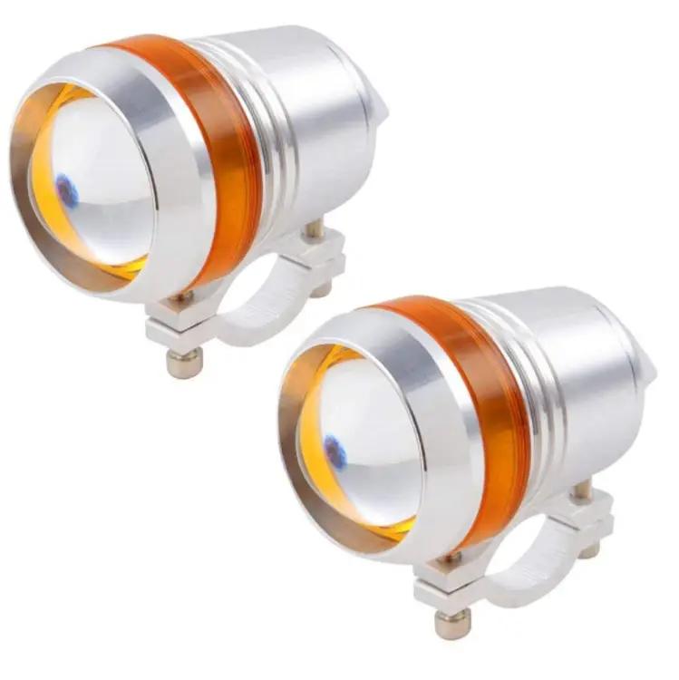 Co Light — projecteur LED ambre en forme d'oeil d'ange, Super lumineux, lampe de travail, anti-brouillard de conduite, U3 10W