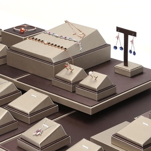 Đạo Cụ Trưng Bày Trang Sức Ngọc Bích Bằng Da Pu Digu, Kệ Trưng Bày Hoa Tai, Bộ Trưng Bày Tủ Trang Sức Giá Đỡ Trang Sức - Product Image 5