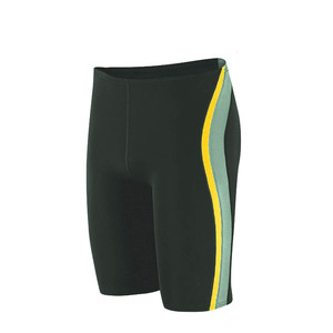 GRS recyclé bas quantité minimale de commande bas quantité minimale de commande professionnel école de natation maillot de bain jammer hommes style compétition maillot de bain pantalon compressé maillot de bain court No.63a - Product Image 1