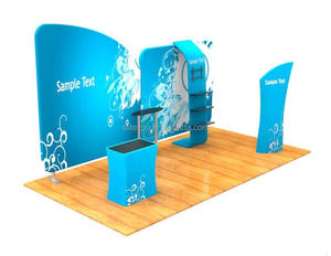 Nuovo arrivo leggero ri- utilizzabile stand espositivo di materiale - Product Image 3