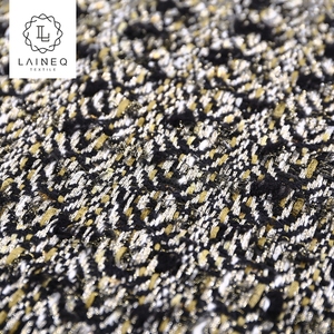 Célèbre marque chine fabricant noir boucle alpaga tissu de laine - Product Image 2