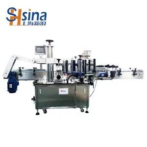 Round Bottle automatic Labelling Machine with Code Printer