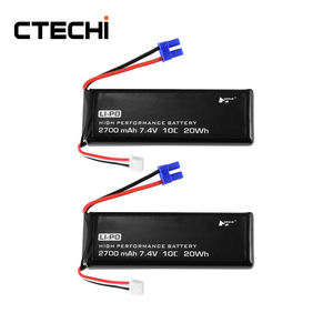 Высокая производительность Lipo батарея 7,4 В 2700 мАч RC Drone вертолет батарея - Product Image 2