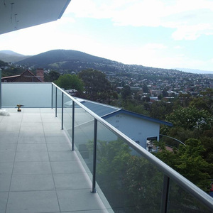 Designs de balustrades en aluminium pour <span class=keywords><strong>terrasse</strong></span> et véranda, design de balustrades de balcon et de porche avant, verre pour maison - Product Image 2
