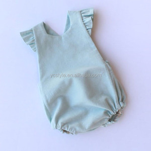 Más coincidencia hermano trajes de alta calidad Bebé y niñas vestido de lino - Product Image 2