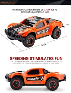 Coches de Juguete de Control Remoto 1:43, Camiones de <span class=keywords><strong>Rally</strong></span> de Carreras de Alta Velocidad de 2.4G para Niños HB-DK4302 - Product Image 6