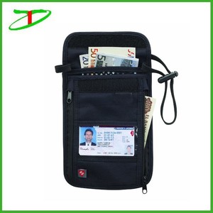 Alibaba chaina 2015 nuevos productos en europa cuello colgando <span class=keywords><strong>bolsa</strong></span>, rfid stash del cuello - Product Image 1