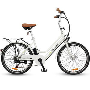 Popular bicicleta eléctrica clásica económica de 24 pulgadas para damas Venta caliente 26 "28" 250W 350W - Product Image 4