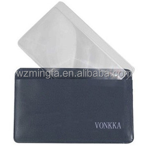 Wallet <strong>Magnifier</strong> for Elderly Plastic Book <strong>Reading</strong> Portable Handheld <strong>Page</strong> <strong>Magnifier</strong> - Product Image 1