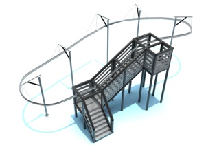 Aventura, montaña rusa, zipline, <span class=keywords><strong>para</strong></span> interior, parque de atracciones - Product Image 6