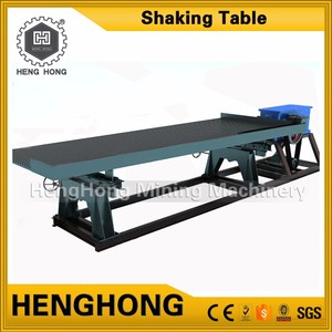 Henghong oro excavadora métodos útiles de alto enriquecimiento carbón mesa vibradora - Product Image 1