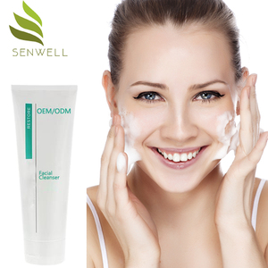 Limpiador de poros Facial de marca privada, lavador de aminoácidos
