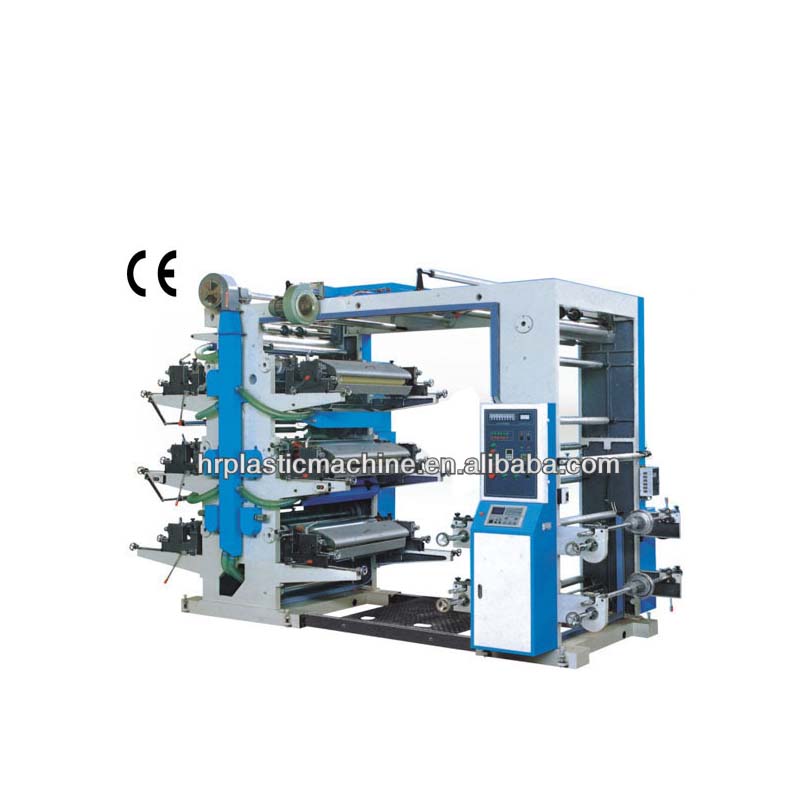 Шестицветная флексографская печатная машина серии YT