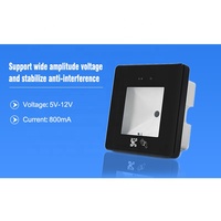 Lecteur de code-barres HM20-ID avec lecteur de carte d'identité, code QR, Wiegand, TTL, RS232, RS485