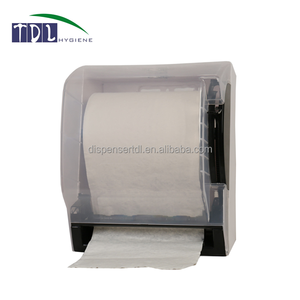 Distributeur de <span class=keywords><strong>papier</strong></span> <span class=keywords><strong>toilette</strong></span> en rouleau transparent <span class=keywords><strong>blanc</strong></span> - Product Image 1