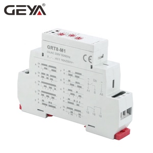 Rơ Le Hẹn Giờ Đa Năng GEYA, GRT8-M Chuyển Đổi Thời Gian, 12 V, Có Thể Điều Chỉnh, AC/DC12V-240V - Product Image 2