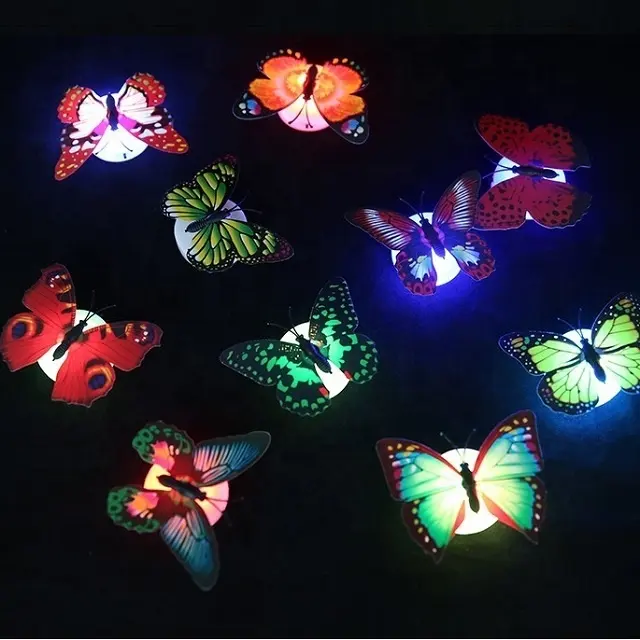 room bar office party decoration led butterfly light