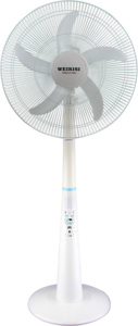 18英寸立式风扇5混合发光二极管/USB/0.5小时定时器，带遥控器 (WRS-2118A) - Product Image 2