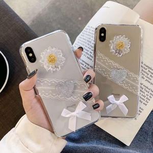 Nuova <span class=keywords><strong>Cover</strong></span> Morbida <span class=keywords><strong>Trasparente</strong></span> in TPU con Pizzo 3D a Margherita per <span class=keywords><strong>iPhone</strong></span> Xr X Xs 7 8 <span class=keywords><strong>11</strong></span> 12 13 14 15 16 Plus <span class=keywords><strong>Pro</strong></span> <span class=keywords><strong>Max</strong></span> - Product Image 4