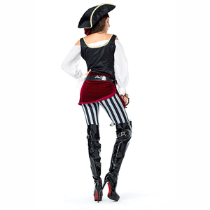 2018 Produk Baru Kostum Bajak Laut Sexy <span class=keywords><strong>Captain</strong></span> Jack Sparrow Wanita - Product Image 6