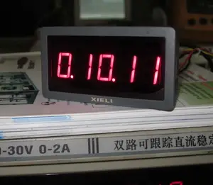 Digital LED Display Milidetik Panel Meter