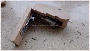 Mini Engrapadora de Madera Ecológica con Forma de Hexágono, Diseño de Animales, para Libros, Oficina y Escuela - Product Image 6