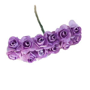 Artificial paper FOR CAR from the wedding <span class=keywords><strong>roses</strong></span> used for toffee bag box decoration DIY Garland made up handmade - Product Image 6