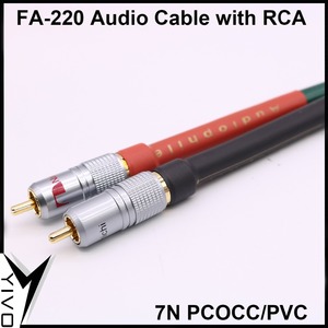 OEM ODM FURUTECH FA-220 PVC cas PCOCC Double RCA Audio Câble - Product Image 3