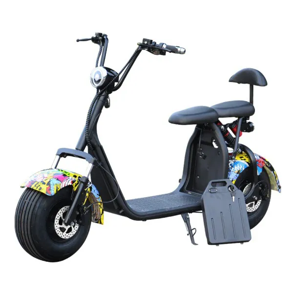 Novo exemplo citycoco scooter 2 roda citycoco 3000w mini scooter baratos na china citycoco x7 bateria de lítio scooter elétrico